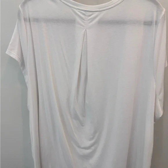 Athleta With Ease Tee White Women’s SZ 1X - Picture 6 of 7